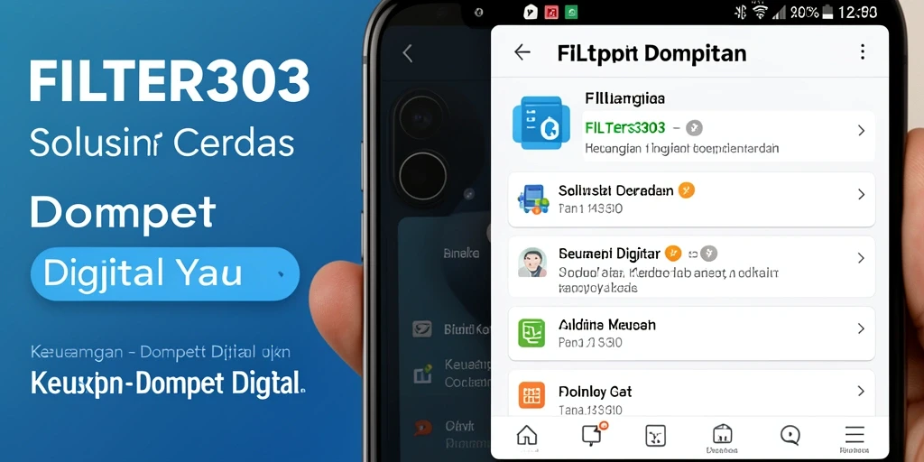 Antarmuka FILTER303 yang intuitif dan ramah pengguna.