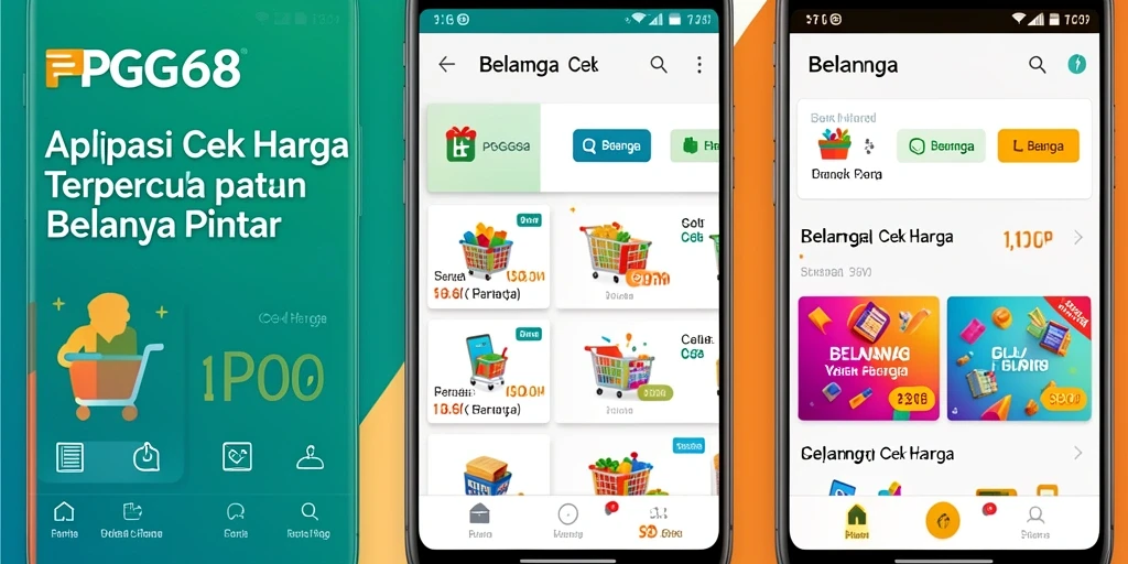 Tampilan utama PGG68 menampilkan daftar harga produk dan penawaran terbaik.