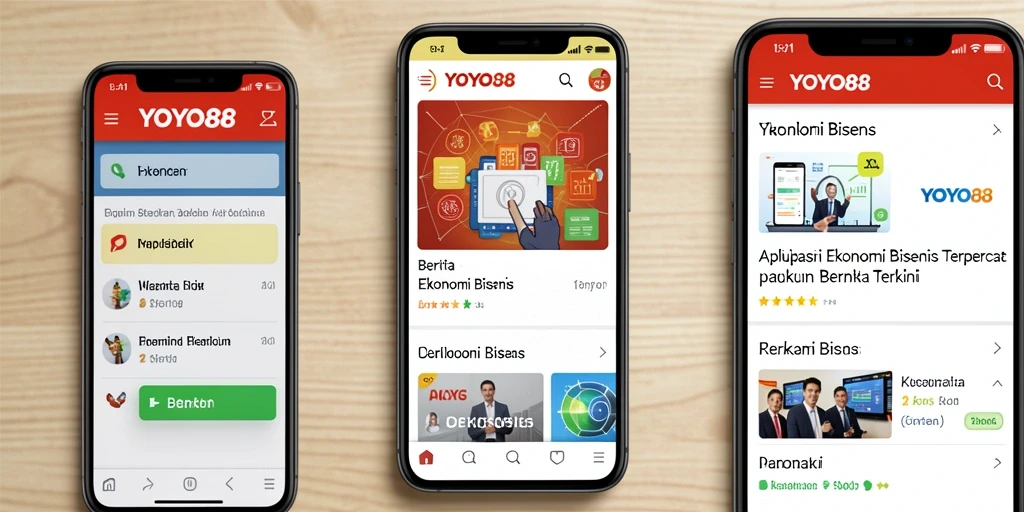 Tampilan antarmuka antarmuka <strong>YOYO88</strong> yang modern dan informatif.